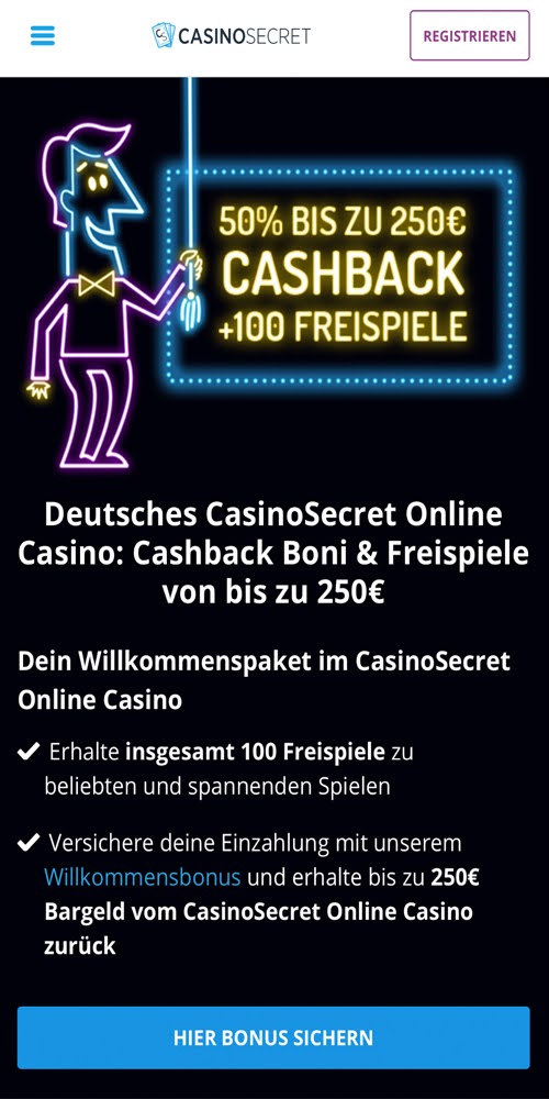 Homepage Mobile