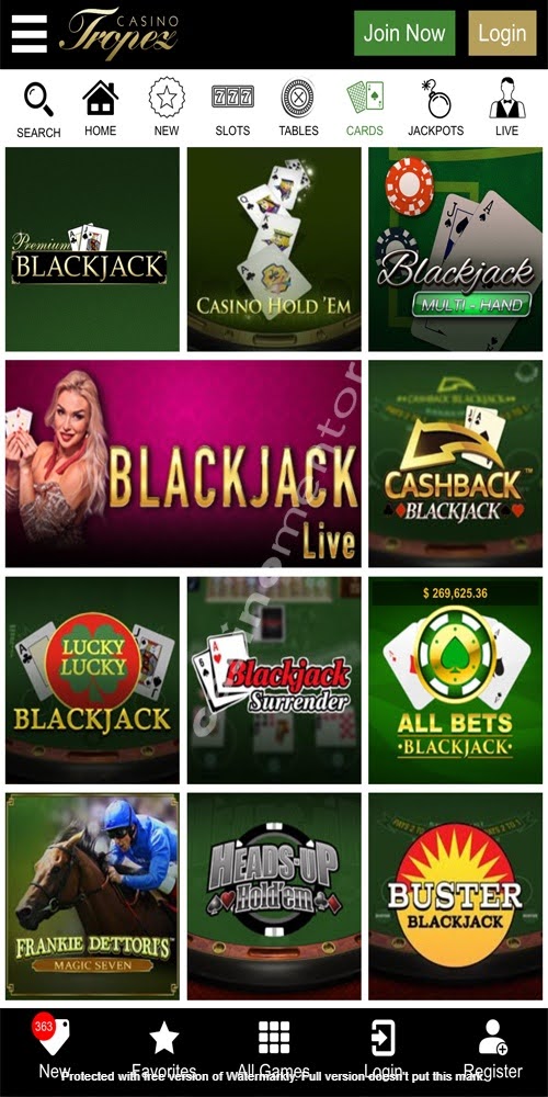 Cards Mobile