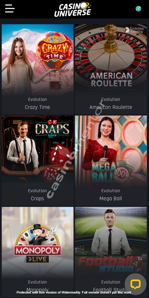 Live Casino Mobile