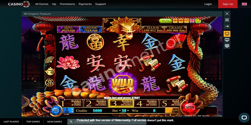 88 Dragons Treasure