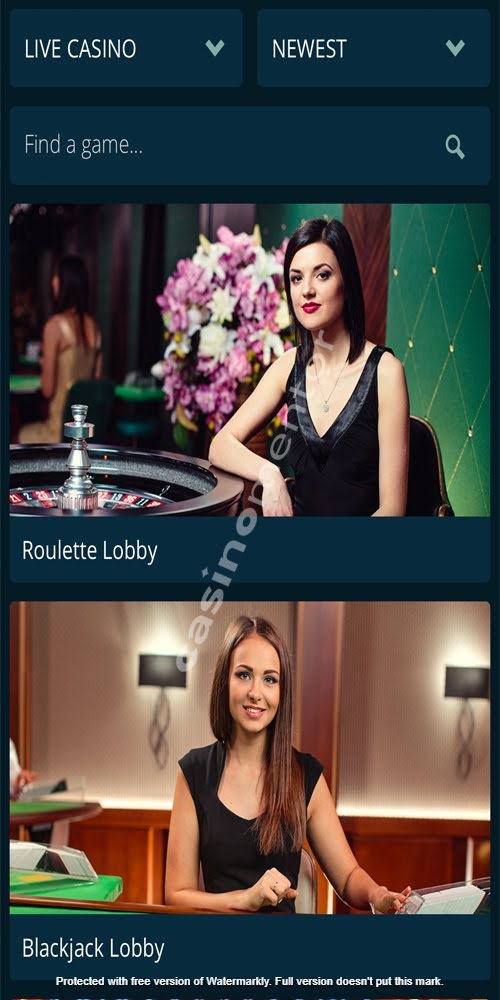 Live Casino Mobile