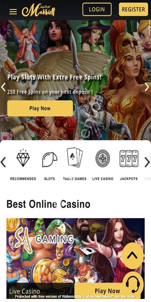 Homepage Mobile