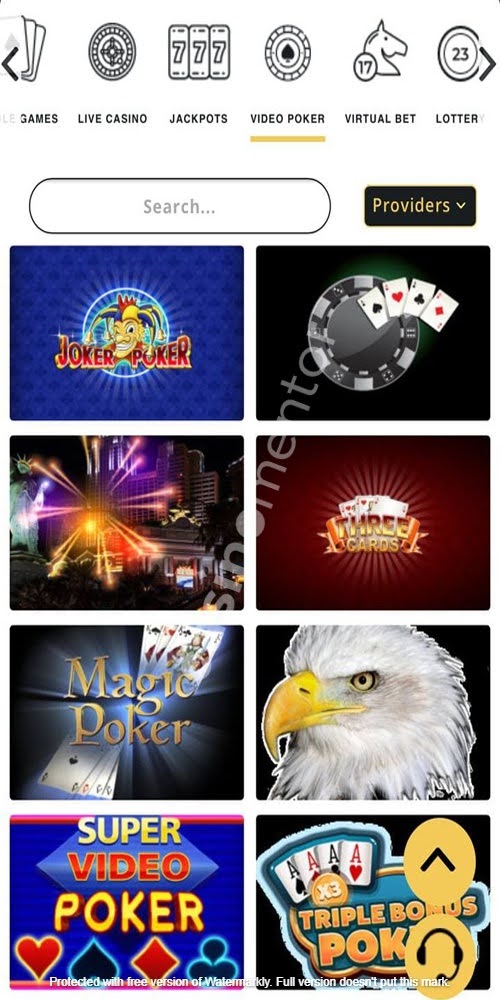 Video Poker Mobile