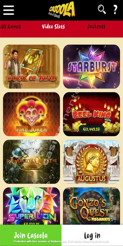 Video Slots Mobile