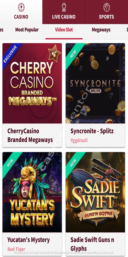 Video Slots Mobile