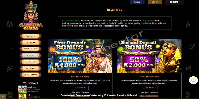 Bonuses