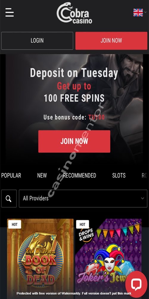 Homepage Mobile