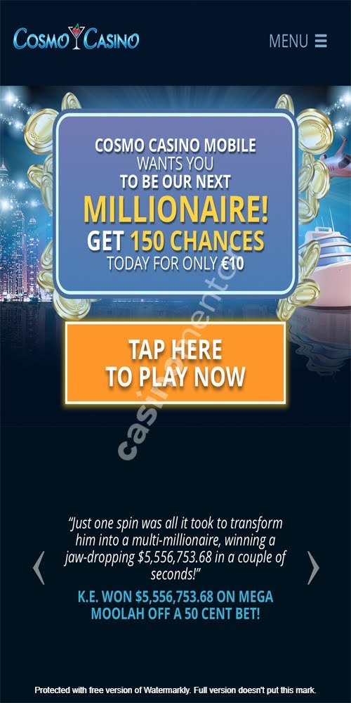 Homepage Mobile
