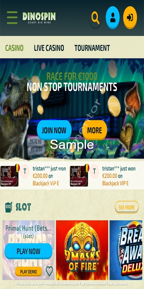 Homepage Mobile