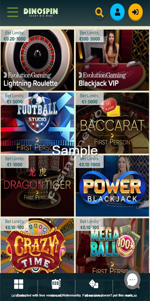 Live Casino Mobile
