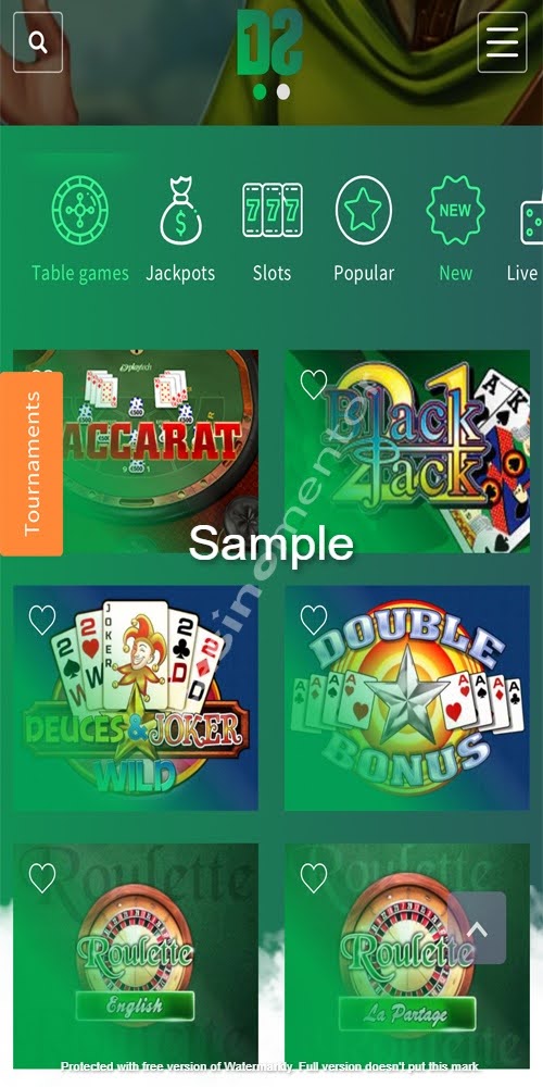 Table Games Mobile