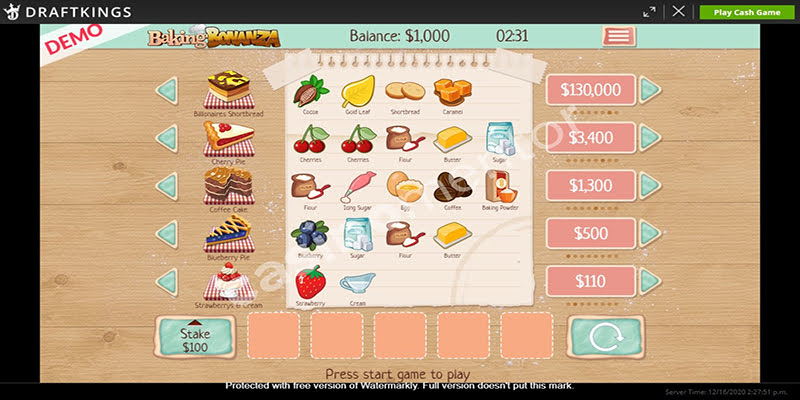 Baking Bonanza