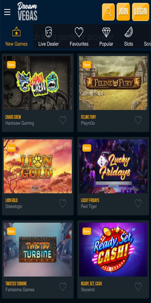 New Games Mobile