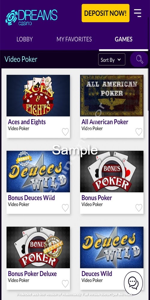 Video Poker Mobile