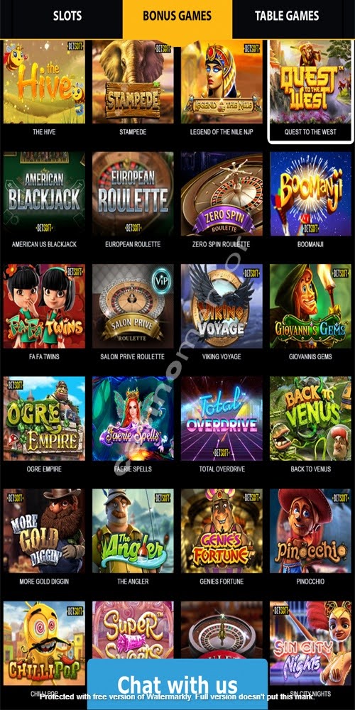 Bonus Games Mobile
