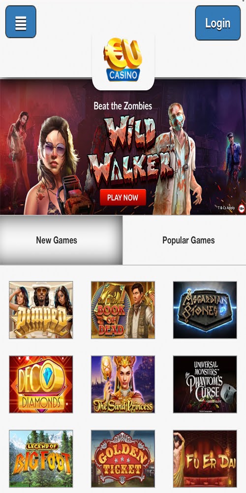 Homepage Mobile