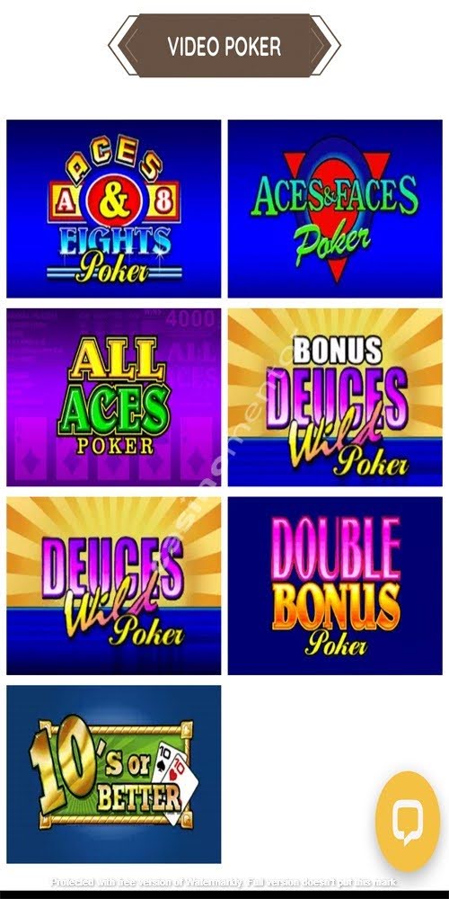 Video Poker Mobile
