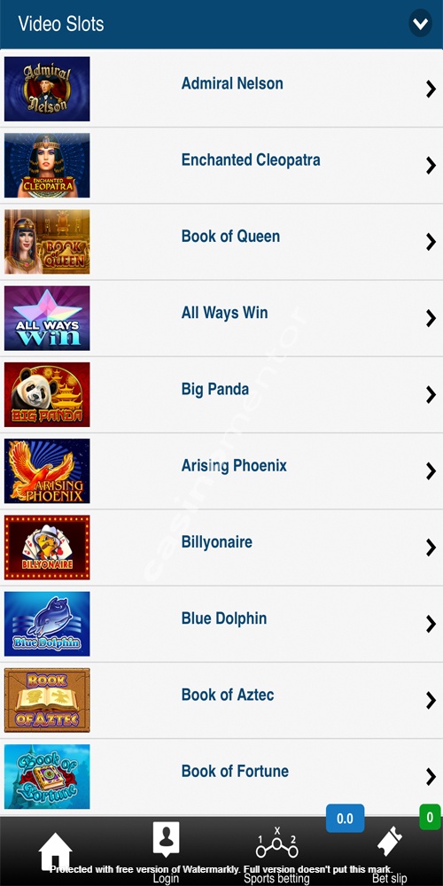 Video Slots Mobile
