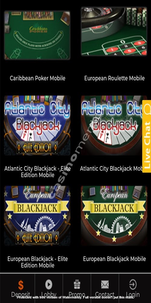Table Games Mobile