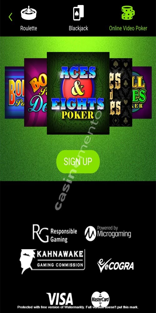 Video Poker Mobile