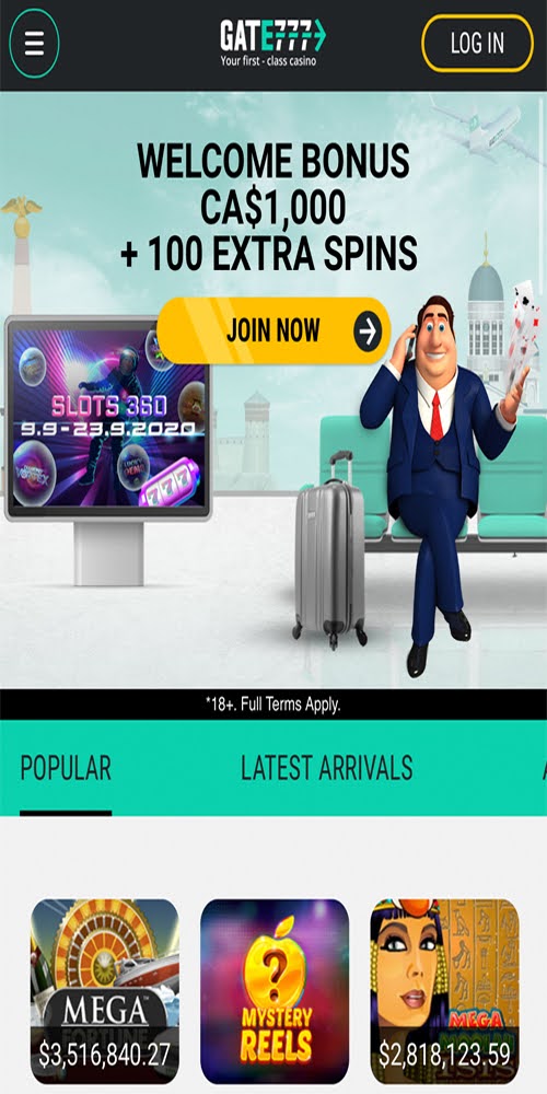 Homepage Mobile