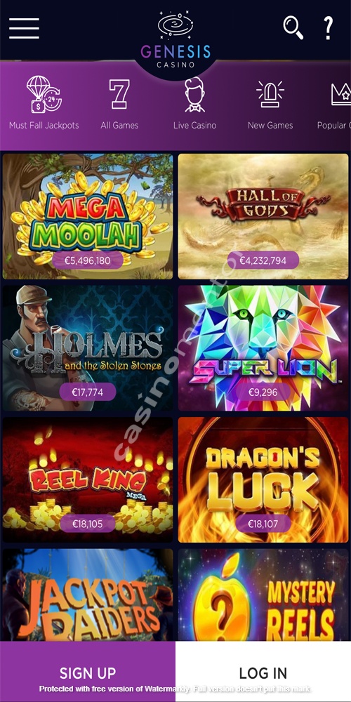 Jackpots Mobile