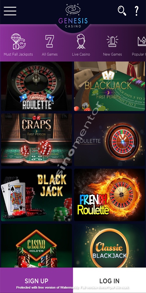 Table Games Mobile