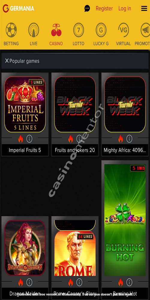 Popular Games Mobile
