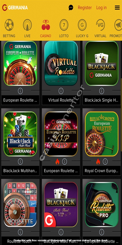 Table Games Mobile