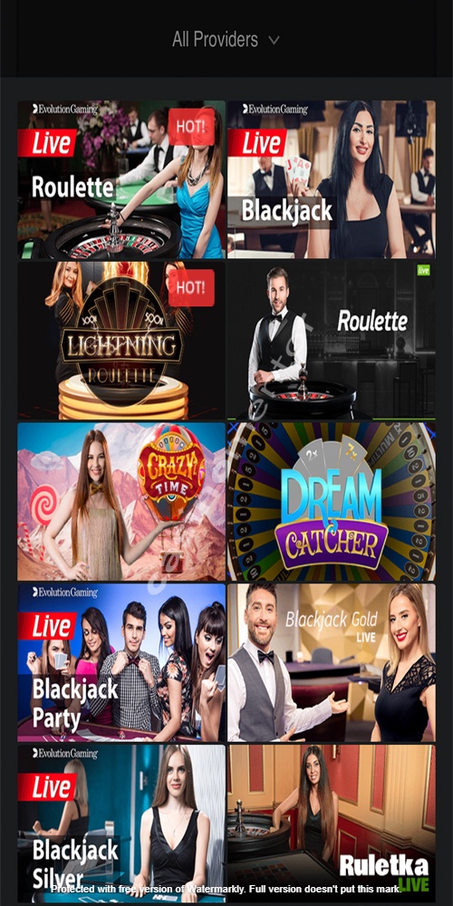 Live Casino Mobile