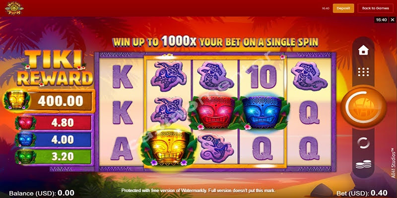 Tiki Reward