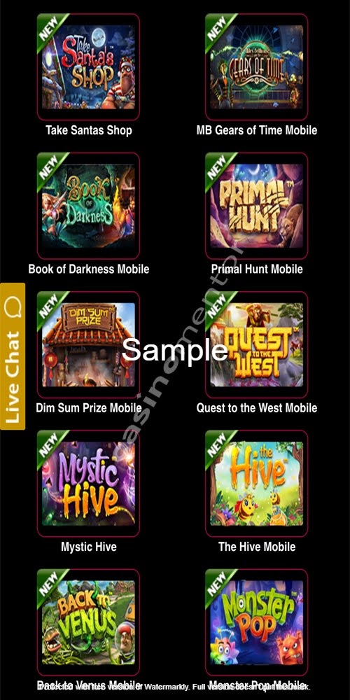 List Games Mobile