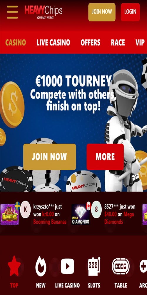 Homepage Mobile