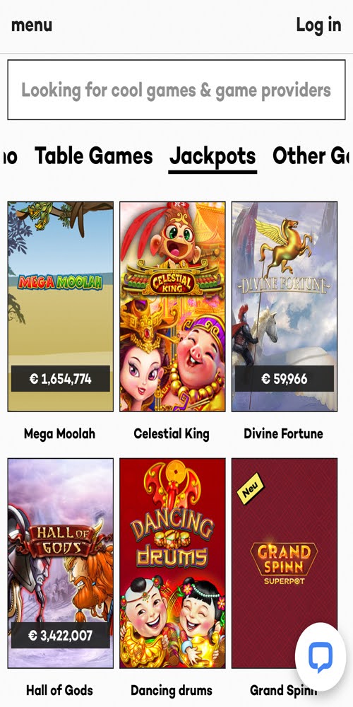 Jackpots Mobile