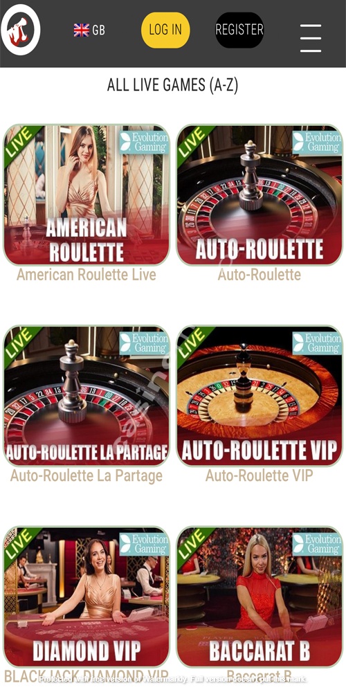 Live Games Mobile