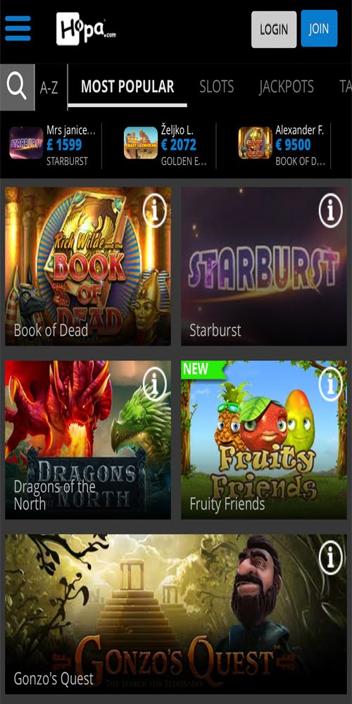 Most Popular Mobile