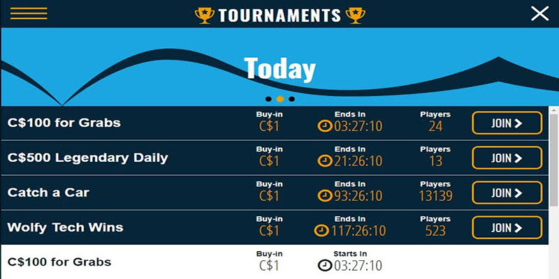 Tournaments