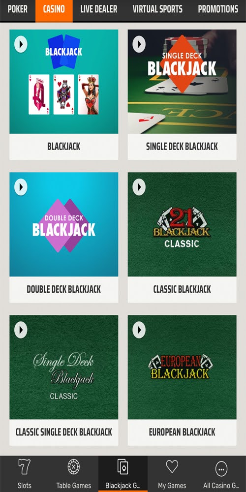 Blackjack Mobile