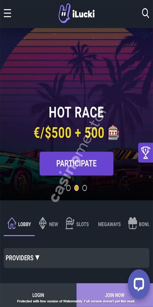 Homepage Mobile