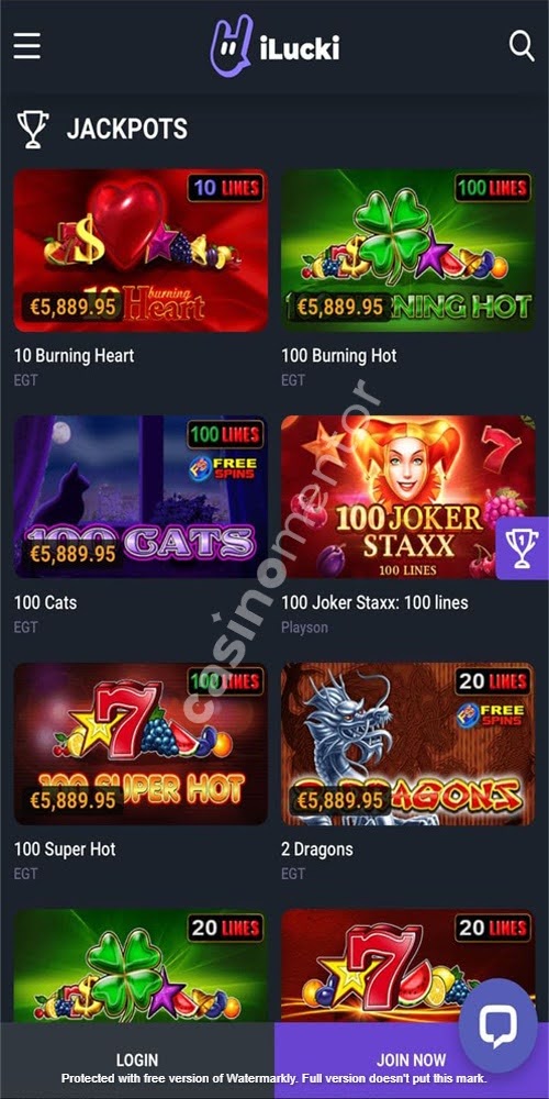 Jackpots Mobile