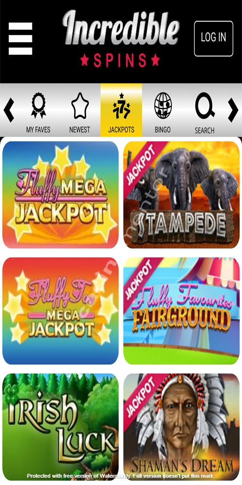 Jackpots Mobile