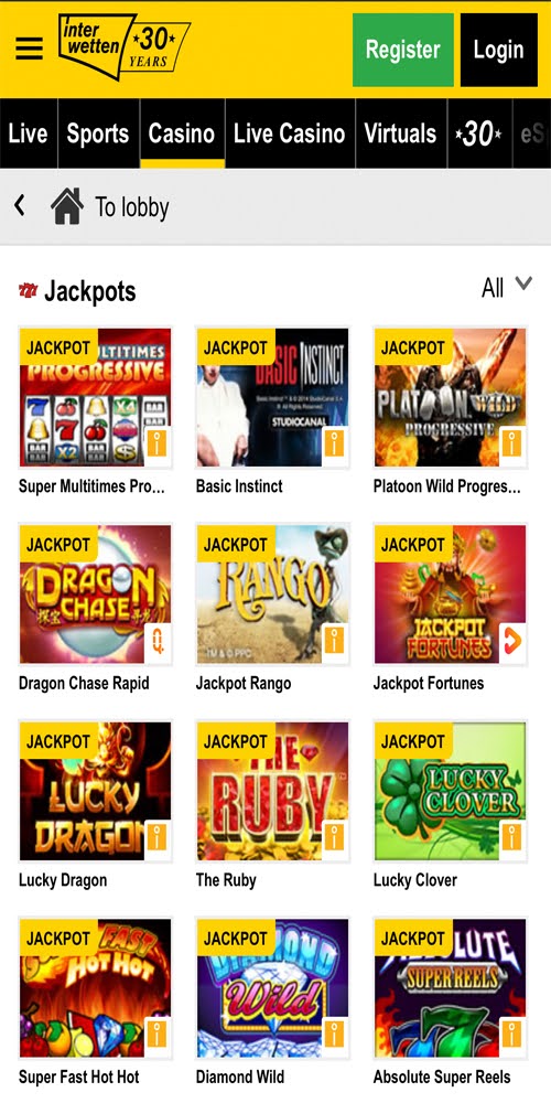 Jackpots Mobile