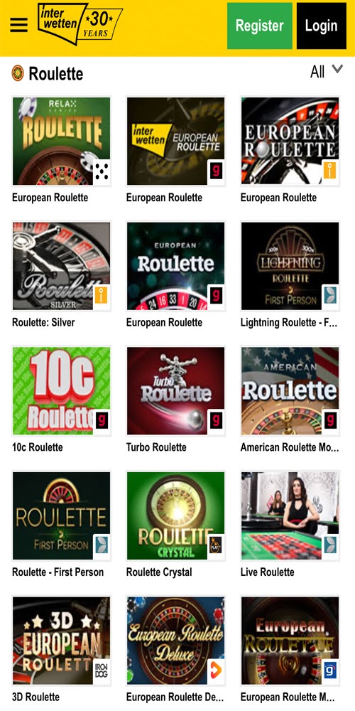 Roulette Mobile