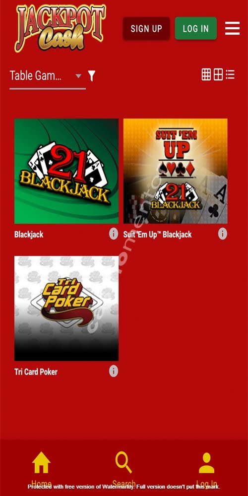 Table Games Mobile
