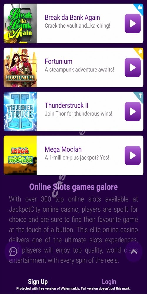 Online Slots Mobile