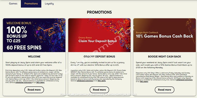 Promotions