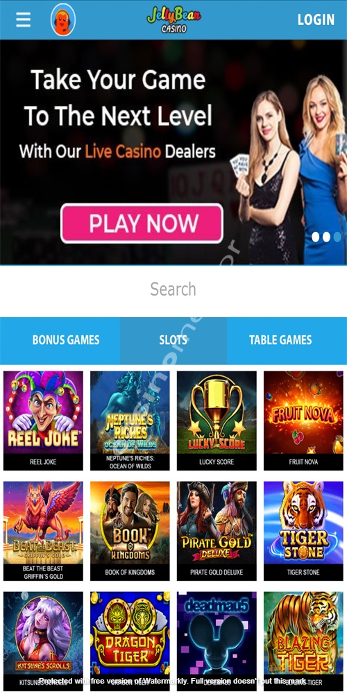 Homepage Mobile
