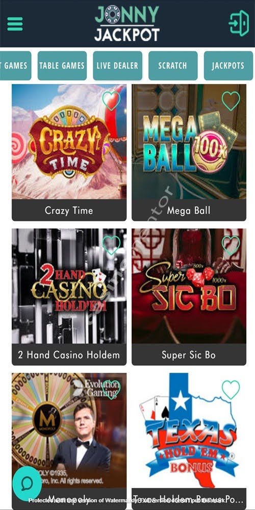 Live Dealer Mobile