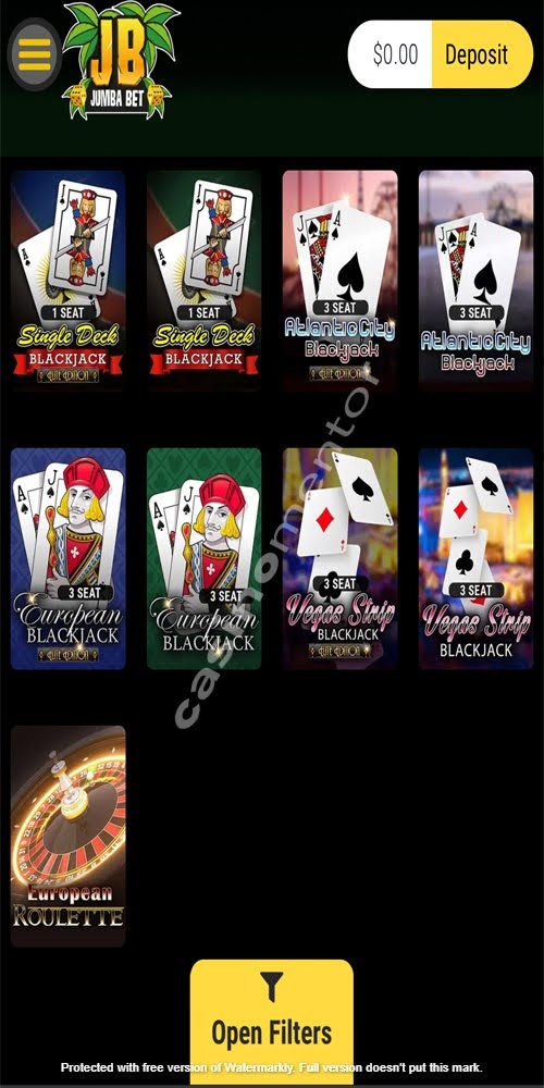 Table Games Mobile
