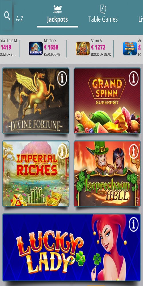 Jackpots Mobile